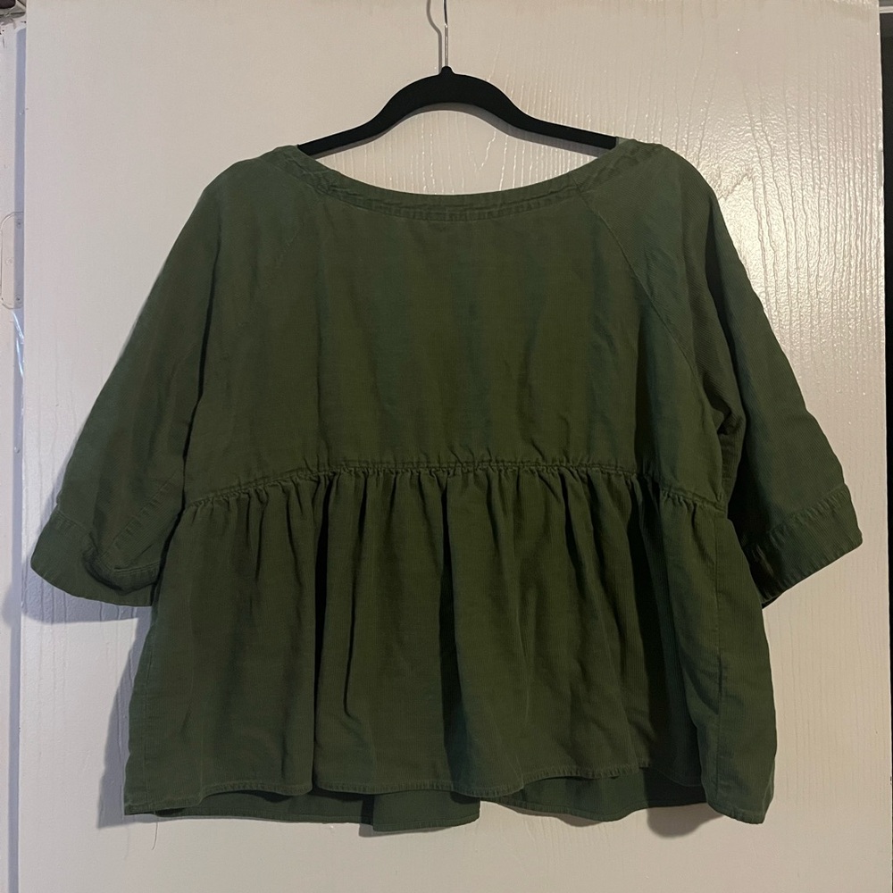 Maeve Olive Green Blouse